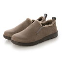 ハスキー HUSKY ONNI ELAMA フェイクファー ボア スリッポン (TAUPE)