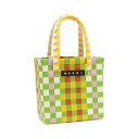 マルニ MARNI かごバッグ マルチカラー ウーブン マイクロ バスケット グリーン レディース MARNI M00178M00I WMW55F 0M536 ...