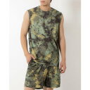 ナイキ NIKE メンズ ノースリーブ機能シャツ ナイキ DF RLGD CAM S/L Tシャツ AOP FZ8037386 (オイルグリーン)