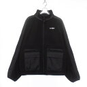 ノルディ NERDY WOVEN BLOCK FLEECE JACKET ウーブンブロックフリースジャケット