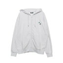 ノルディ NERDY DNA WAPPEN HOODIE ZIP-UP DNA ワッペンフーディジップアップ(4)