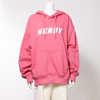 ノルディ NERDY BIG LOGO PULLOVER HOODIE ビッグロゴプルオーバーフーディ