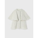 アニュアンス anuans ツイードケープジャケット (WHITE)