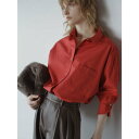 アニュアンス anuans スタンダードシャツ (RED)(4)