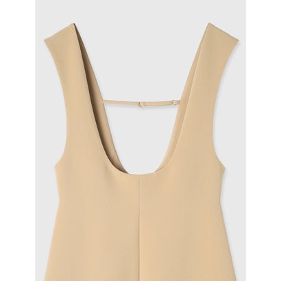 アニュアンス anuans カーブフレアロングジャンスカ （BEIGE）