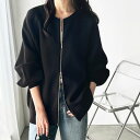 ジーラ GeeRA 前後2WAYダブルジップスウェット (ブラック)