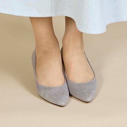 ピッティ Pitti ポインテッドパンプス （グレースエード）