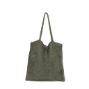 カシュカシュ cache cache ラメ糸編みトートバッグ (DSV)