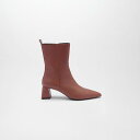 DONNA LEATHER BOOTS (Dusty Pink)