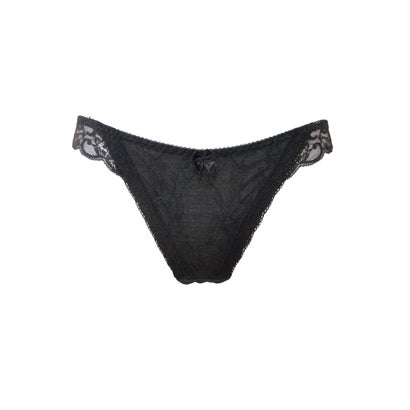 レンヴィ REN-VI レースデザインTバックショーツ 【返品不可商品】 (ブラック)