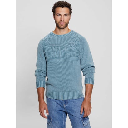 ゲス GUESS ELLERY Cn Stitched Logo Sweater (G740)