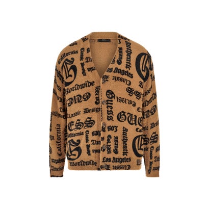 ゲス GUESS EBY Vn Gothic Jacq Cardi Sweater (G1R4)