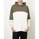 ニューバランス New Balance メンズ ニットジャケット ダンボールフーディ_ AMT45642 (ベージュ)(4)
