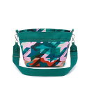 レスポートサック LeSportsac SMALL BUCKET BAG (カモハウンズトゥース)