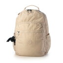 キプリング Kipling SEOUL B4サイズ ノートPC対応バックパック (Back To Beige)