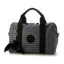 キプリング Kipling BINA M ハンドバッグ (Signature Print)