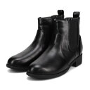 テーン tehen 【防水仕様】オールウエザーサイドゴアショートブーツ TN2301 (ブラック)