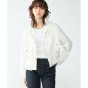 トミー ヒルフィガー TOMMY HILFIGER レギュラーエンブロイドウインドブレーカージャケット (ホワイト)