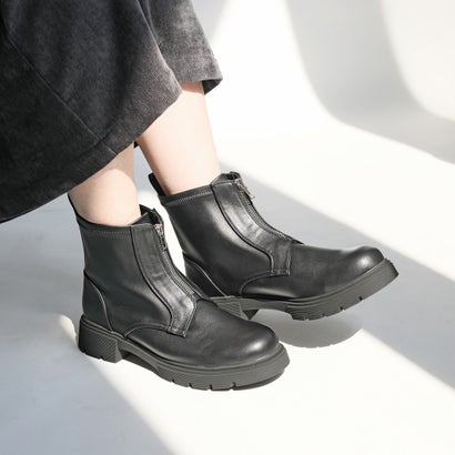 リーカ RiiiKa 厚底フトントジップブーツ （black）