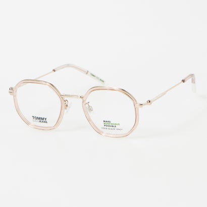 トミージーンズ TOMMY JEANS メガネ 眼鏡 アイウェア レディース メンズ 子ども （クリアピンク/ゴールド）