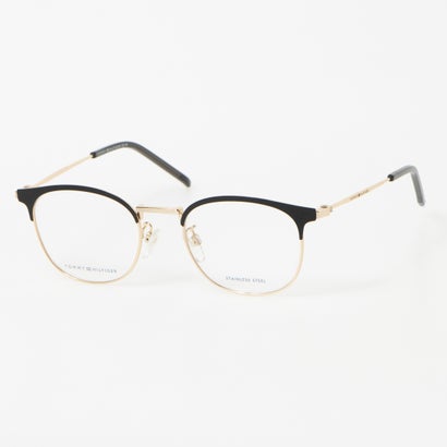 トミー ヒルフィガー TOMMY HILFIGER メガネ 眼鏡 アイウェア レディース メンズ 子ども （マットブラック/ゴールド）