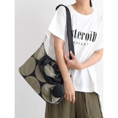 クローブ CLOVE ドットデザイン2wayバッグ （モカ）