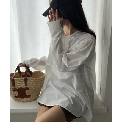 デバイスプラス DEVICE＋ ラッシュガードトップス （ホワイト）