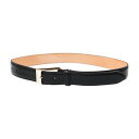 エンライトメント ENLIGHTENMENT HOLIDAY LEATHER BELT (ブラック)