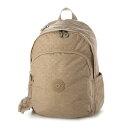 キプリング Kipling DELIA A4サイズ バックパック (Sign Beige Emb)
