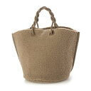 カシェリエ CACHELLIE C7952 TWIST HNDL BOA TOTE/SM (モカ)