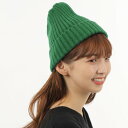 キーズ KEYS 帽子 ニット帽 メンズ レディース ニット キャップ ワッチ リブニット (グリーン)