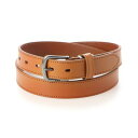 ジーンズメイト JEANS MATE 【EDWIN】30MMステッチベルト (ブラウン)