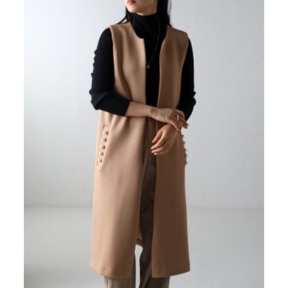 ボンジュールサガン BONJOUR SAGAN ビッグパールボタンジレ （beige）のサムネイル