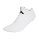 アディダス adidas adidas アディダス テニス テニス ローカットクッションソックス メンズ レディース 【返品不可商品】 (WHT/BLK)