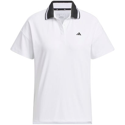 アディダス adidas adidas アディダス ゴルフ ボックスシルエット ミニピケポロ レディース トップス ..