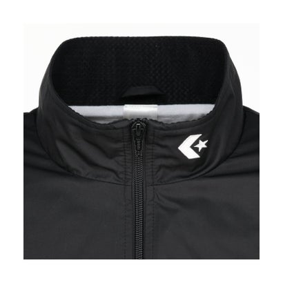 コンバース CONVERSE CONVERSE コンバース バスケット ウォームアップジャケット ウィンドブレーカー ジャ （ブラック/ホワイト）