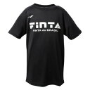 フィンタ FINTA FINTA フィンタ フットサル JRベーシックロゴTシャツ FT5996 0500 (ブラック)(4)