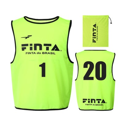 フィンタ FINTA FINTA フィンタ サッカー ジュニアビブス 20枚セット FT6557 4100 (イエロー) フィンタ FINTA FINTA フィンタ サッカー ジュニアビブス 20枚セット FT6557 4100 (イエロー)