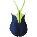 フットマーク FOOTMARK FOOTMARK フットマーク スイミング アクアライン ワンピース レディース 女子 水泳 プ【返品不可商品】 (イエロー)