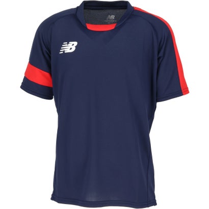 ニューバランス New Balance new balance ニューバランス サッカー ゲームシャツ JJTF0489 NRD （ネイビー/レッド）