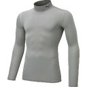 プーマ PUMA PUMA プーマ サッカー コンプレッション モックネック メンズ ロングスリーブ シャツ 【返品不可商品】 (13SILVER-BLA)