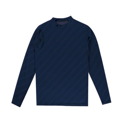 スパッツィオ SPAZIO SPAZIO スパッツィオ フットサル ストライプロゴインナーシャツ GE0506 21【返品不可商品】 （ネイビー）