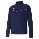 プーマ PUMA PUMA プーマ サッカー TEAMRISE 1/4 ジップトップ 657643 06 (PEACOAT-PUMA)