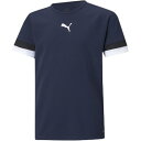 プーマ PUMA PUMA プーマ サッカー TEAMRISE ゲームシャツ JR 半袖 ジュニア 705140 06 (PEACOAT-PUMA)