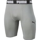 プーマ PUMA PUMA プーマ サッカー コンプレッション ショートタイツ 656333 13 (13SILVER-BLA)(4)