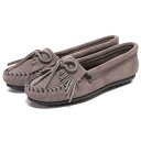 ミネトンカ MINNETONKA モカシンシューズ kilty-401t-gy（GREY）