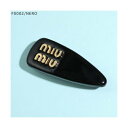 ミュウミュウ Miu Miu MIUMIU バレッタ 5IF092 069 エナメル (F0002/NERO-ブラック)