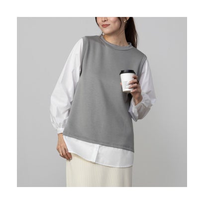 マックハウス Mac-House URBAN COLLECTION アーバンコレクション エアスムージー ポンチ素材 フェイク..