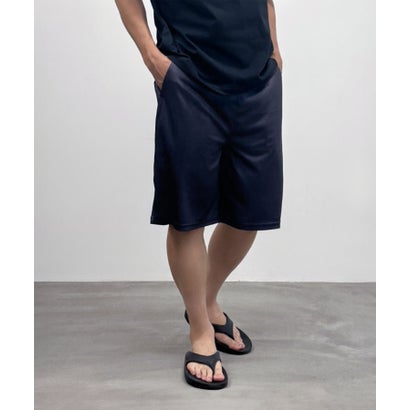 マックハウス Mac-House NAVY ネイビー メッシュ総柄ハーフパンツ 342118MH (ネイビー)