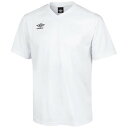 アンブロ umbro UMBRO アンブロ サッカー サッカー ゲームシャツ ワンポイント UAS6307 WHT (ホワイト)